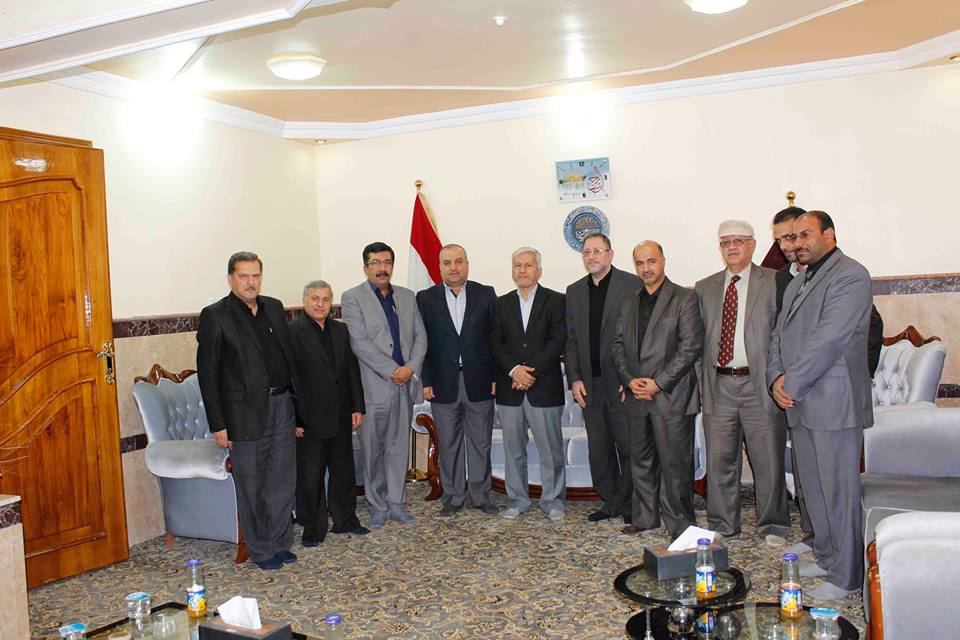 وفد من كلية التربية للعلوم الصرفة في ضيافة المركز