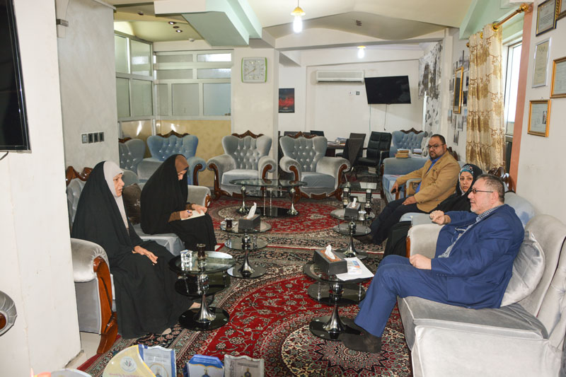 زيارة النائب سهيلة شنو عذاب عضوة  مجلس محافظة كربلاء المقدسة