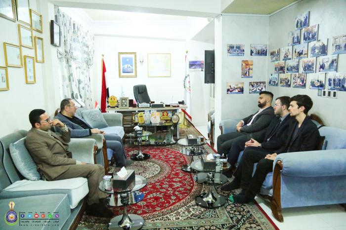 وفد منظمة الاستقامة في لندن بضيافة المركز