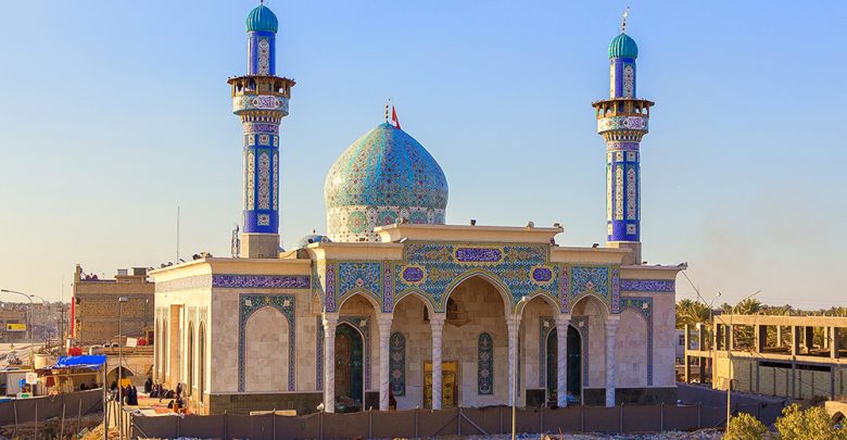 من كربلاء مرقد الحر بن يزيد الرياحي- رحمه الله-