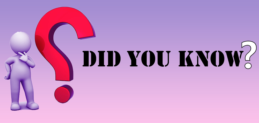 Did You Know?