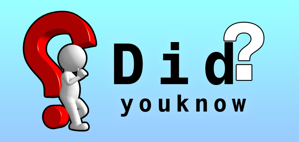 Did You Know?