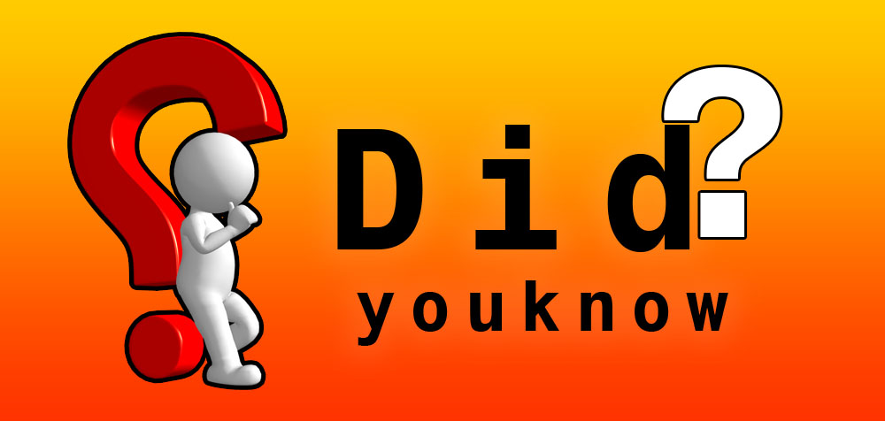 Did You Know?