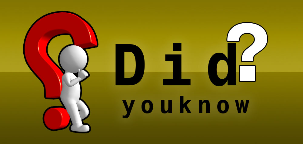 Did You Know?