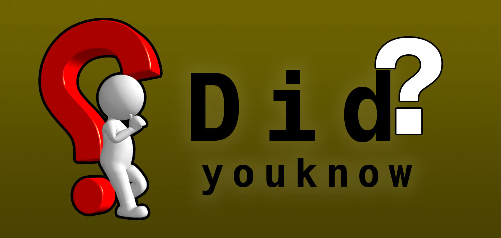 Did You Know?