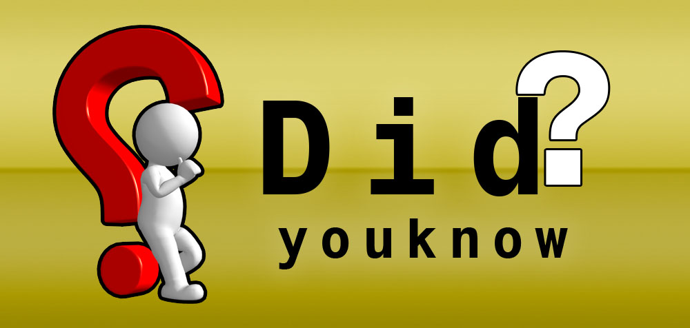 Did You Know?