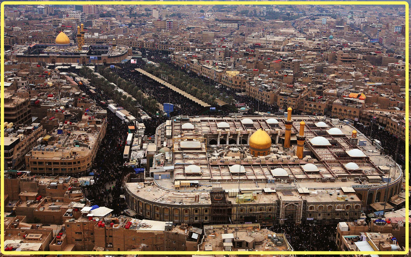 Was the religious factor the only attraction mean for settlement in Karbala?