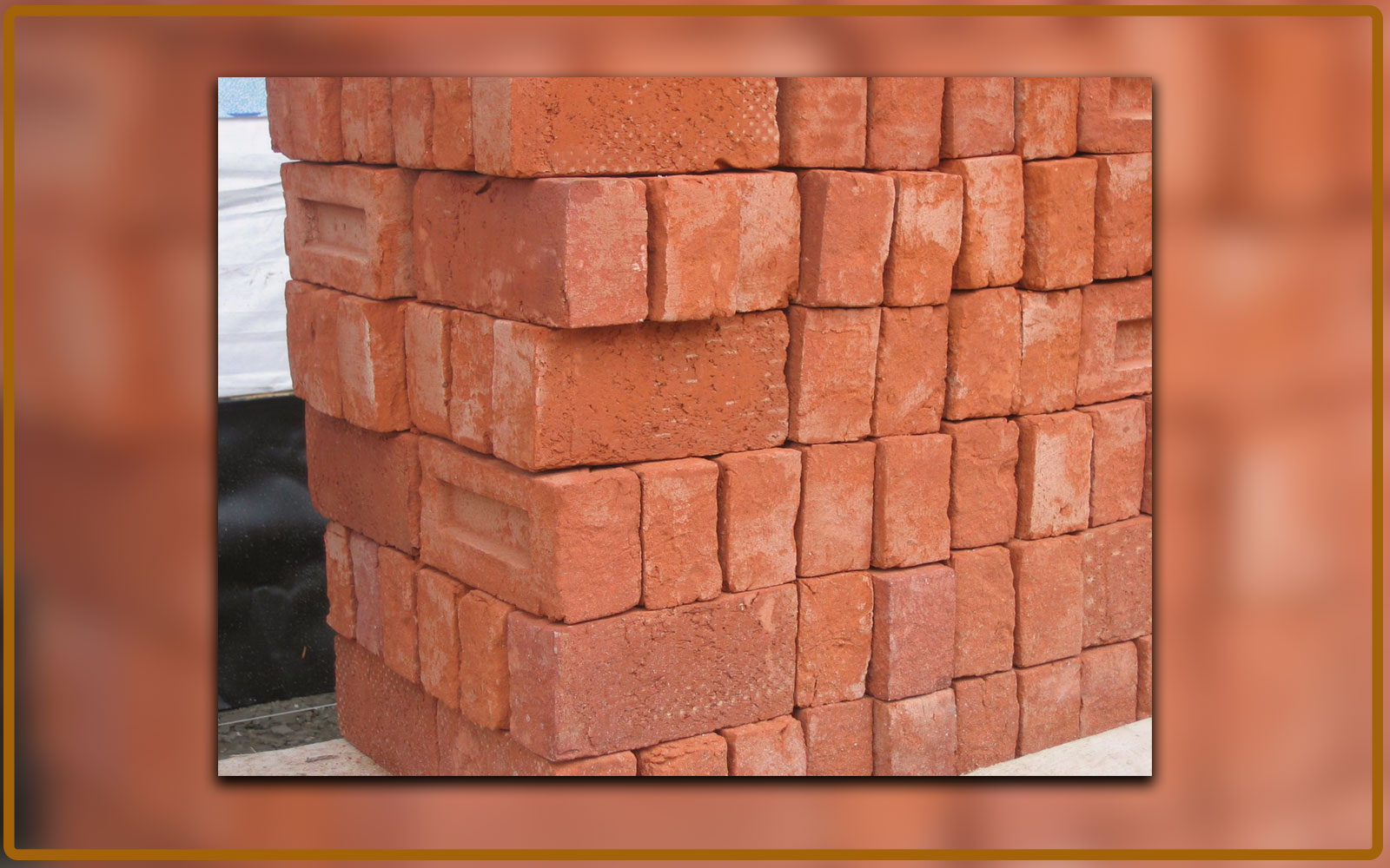 What were the materials used to build Karbala's civilizational landmarks?
