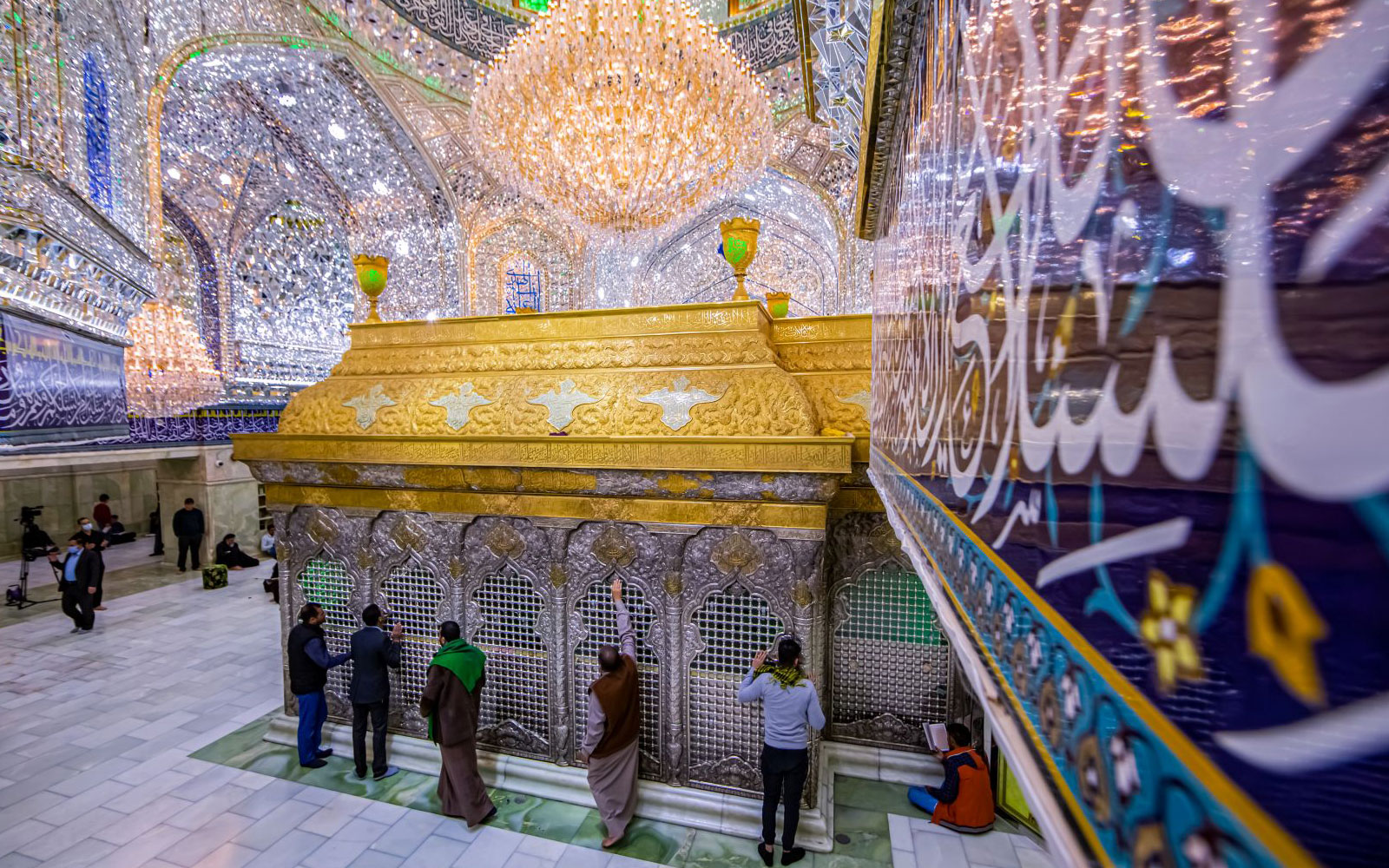 The Holy Shrine of Imam Al-Hussein