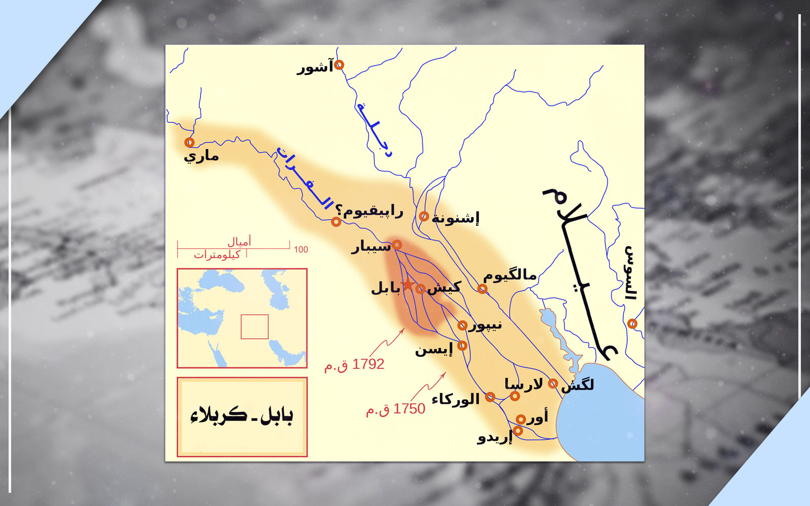 Was Karbala part of Babylon?