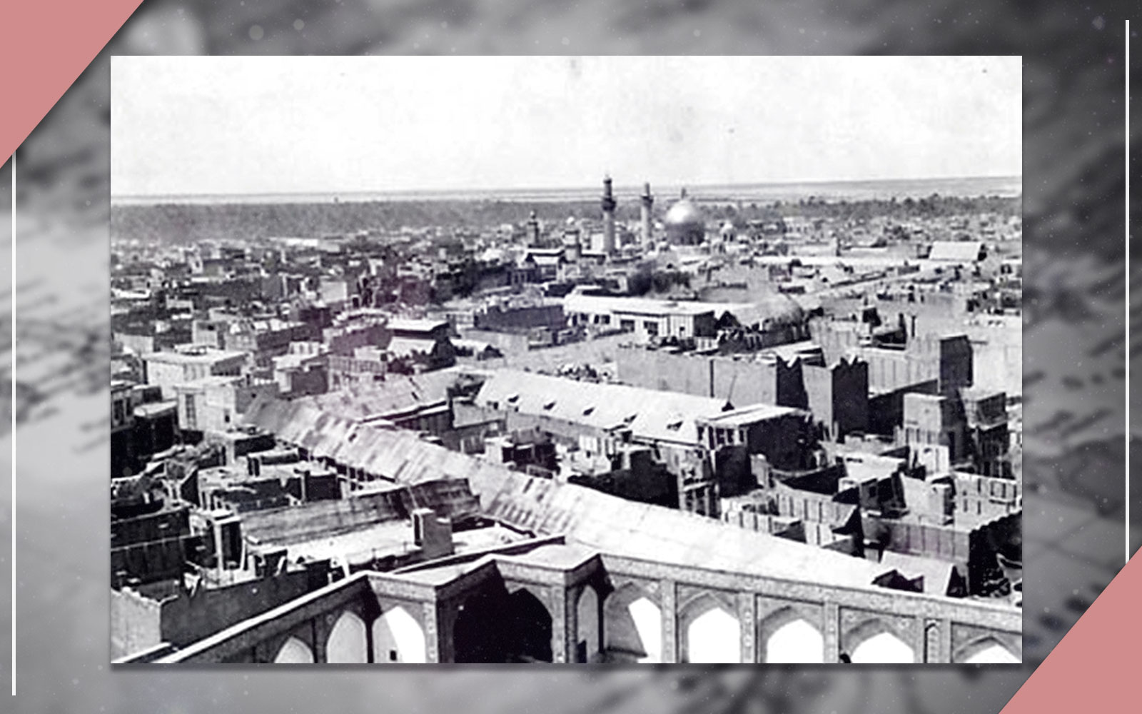 The reconstructions of Imam Hussein's holy shrine after the Wahhabi invasion