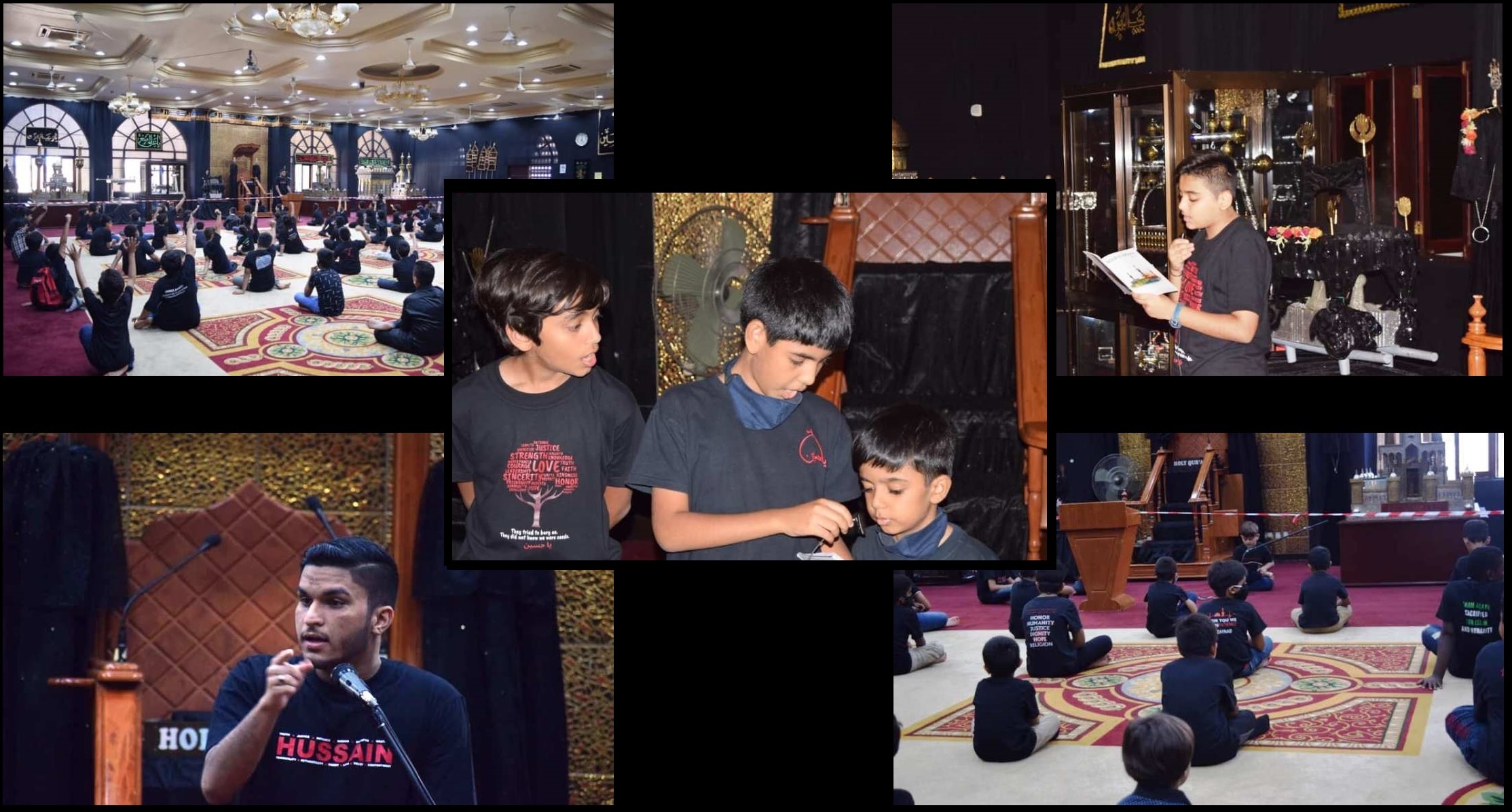 Photos: Mourning for Imam Hussain by Kids in Tanzania