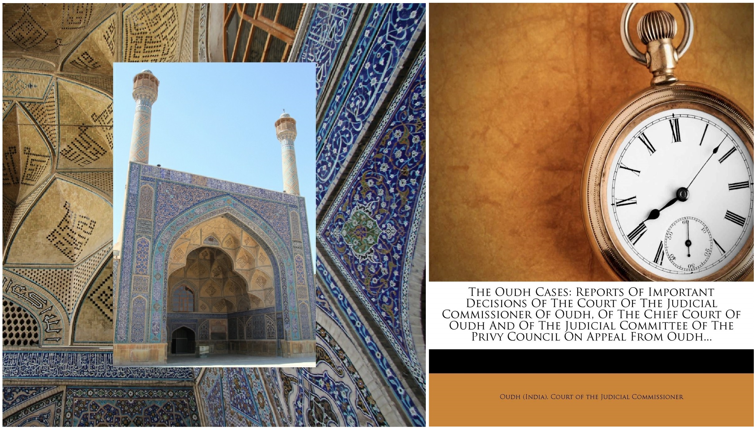 Books about Karbala... 'The Oudh Cases: Reports of Important Decisions of the Court of the Judicial Commissioner of Oudh'