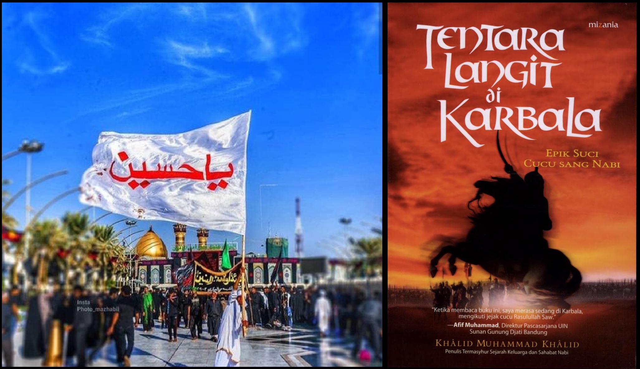 Books about Karbala... 'Tentara Langit Di Karbala: Epik Suci Cucu Sang Nabi'