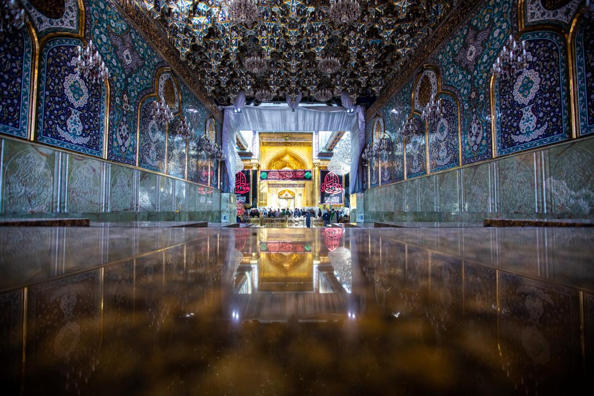 Pictures: Cladding Works of Al-Qibla Gate’s Floor at Al-Abbas Holy Shrine, Completed