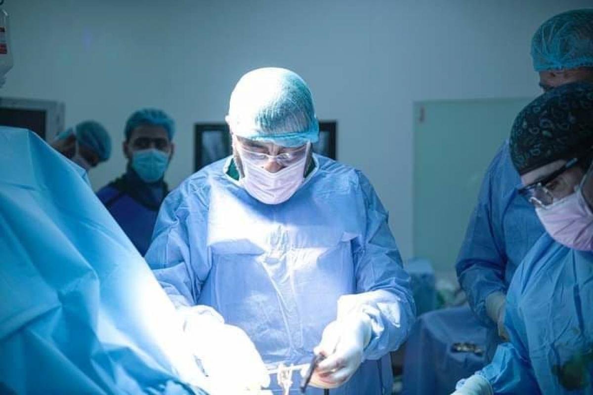 Replacing A 10 Cm Bone Lost From The Leg Of A Patient In Karbala Using The Ilizarov Technique.
