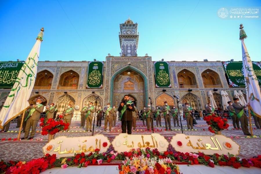 Pictures: Imam Ali’s (A.S) Holy Shrine on Eve of Birth Anniversary of Lady Fatima Al-Zahra (A.S)