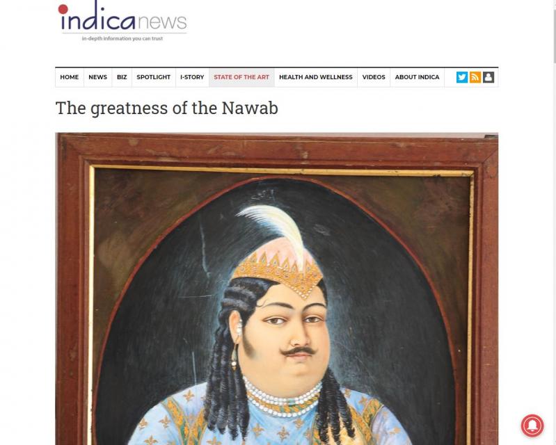 The greatness of the Nawab