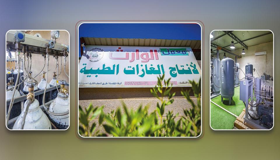 بالمجان .. يوميا ً 1000 أسطوانة اوكسجين توزعها العتبة الحسينية المقدسة للمؤسسات الصحية والأشخاص