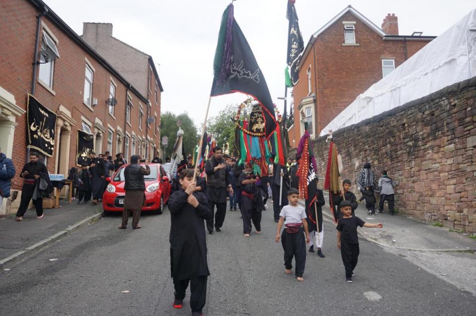 Pictures: Crowds turn out for first Ashura procession in UK's Blackburn on post-Covid 19 restrictions