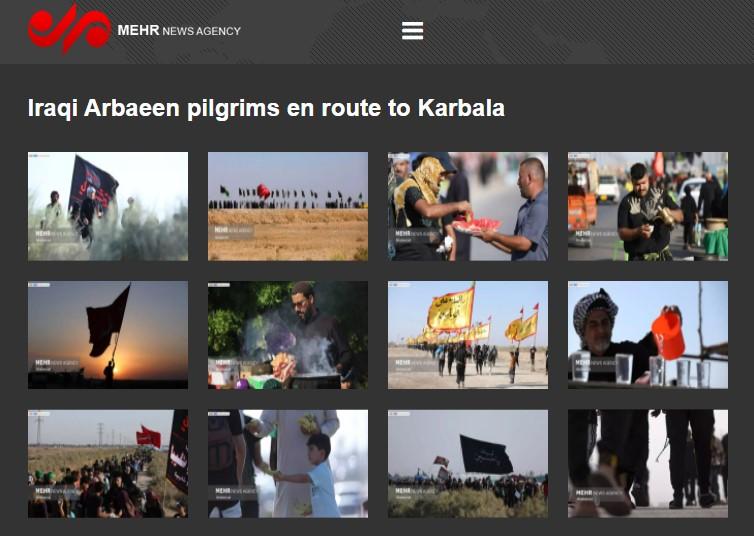 مشاهد الكرم العراقي في زيارة الأربعين عبر وكالة إخبارية عالمية