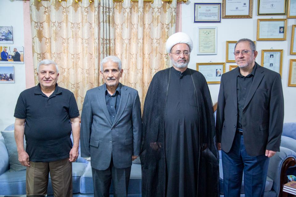مركز كربلاء للدراسات والبحوث يستقبل مدير مركز الأبحاث العقائدية في قمّ