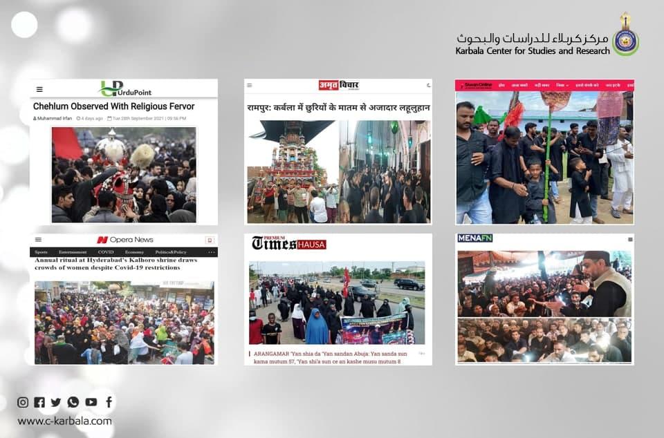 بالصور... المؤمنون في دول العالم المختلفة يحيون ذكرى الأربعين بالرغم من القمع الحكومي وإنتشار وباء كورونا!!