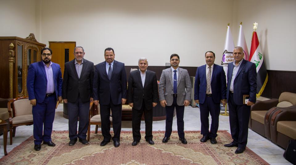 لفتح افاق تعاون جديدة .. مركز كربلاء في ضيافة كلية الإدارة والاقتصاد