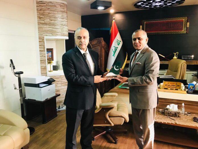 A meeting in Baghdad to discuss visa affairs on arrival for Pakistani pilgrims