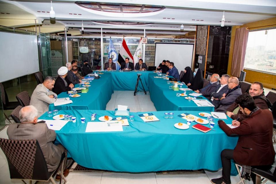 المجلس الأكاديمي يعقد اجتماعه التشاوري لمناقشة المؤتمر العلمي السادس لزيارة الاربعين