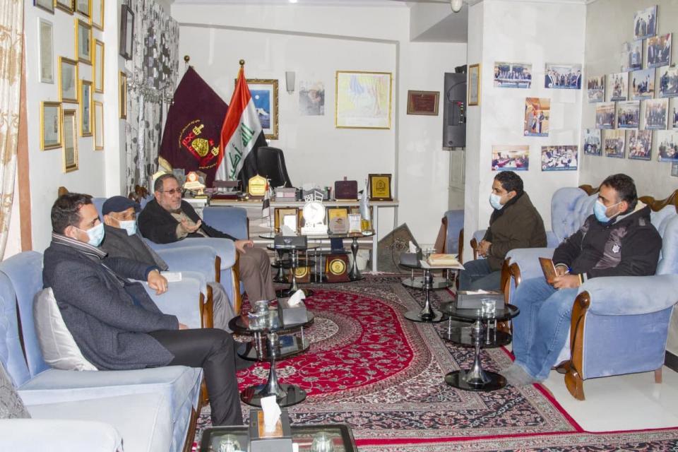 إدارة مركز كربلاء للدراسات والبحوث تنظم اجتماعا مع شعبة العلاقات والاعلام