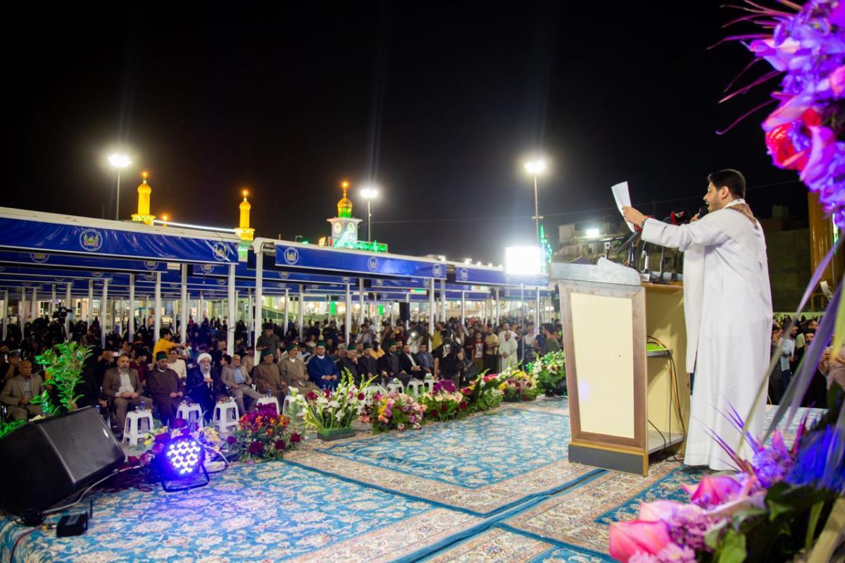 Pictures: Karbala's two holy shrines hold their first annual festival on the birth of Imam al-Hasan (AS)