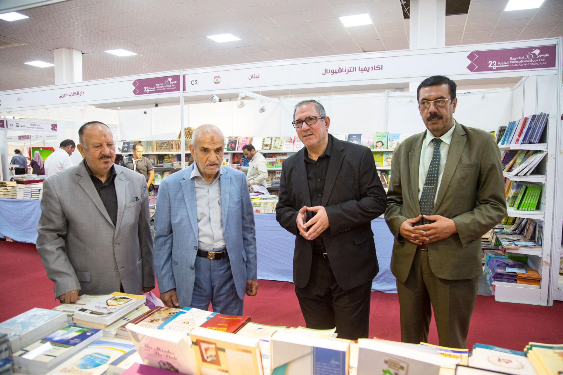 ضمن فعاليات معرض بغداد الدولي للكتاب .. مركز كربلاء للدراسات والبحوث يحتفي بكتاب (المنبر والدولة)