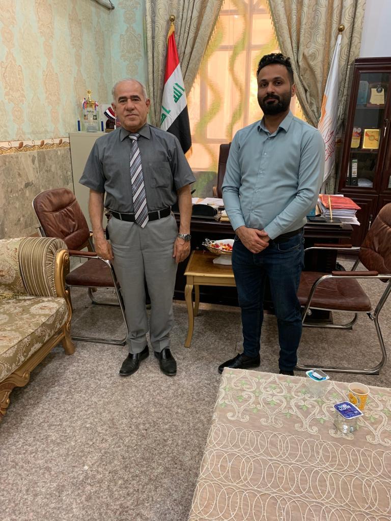 رئاسة جامعة اهل البيت "عليهم السلام" تستقبل وفد مركز كربلاء للدراسات والبحوث