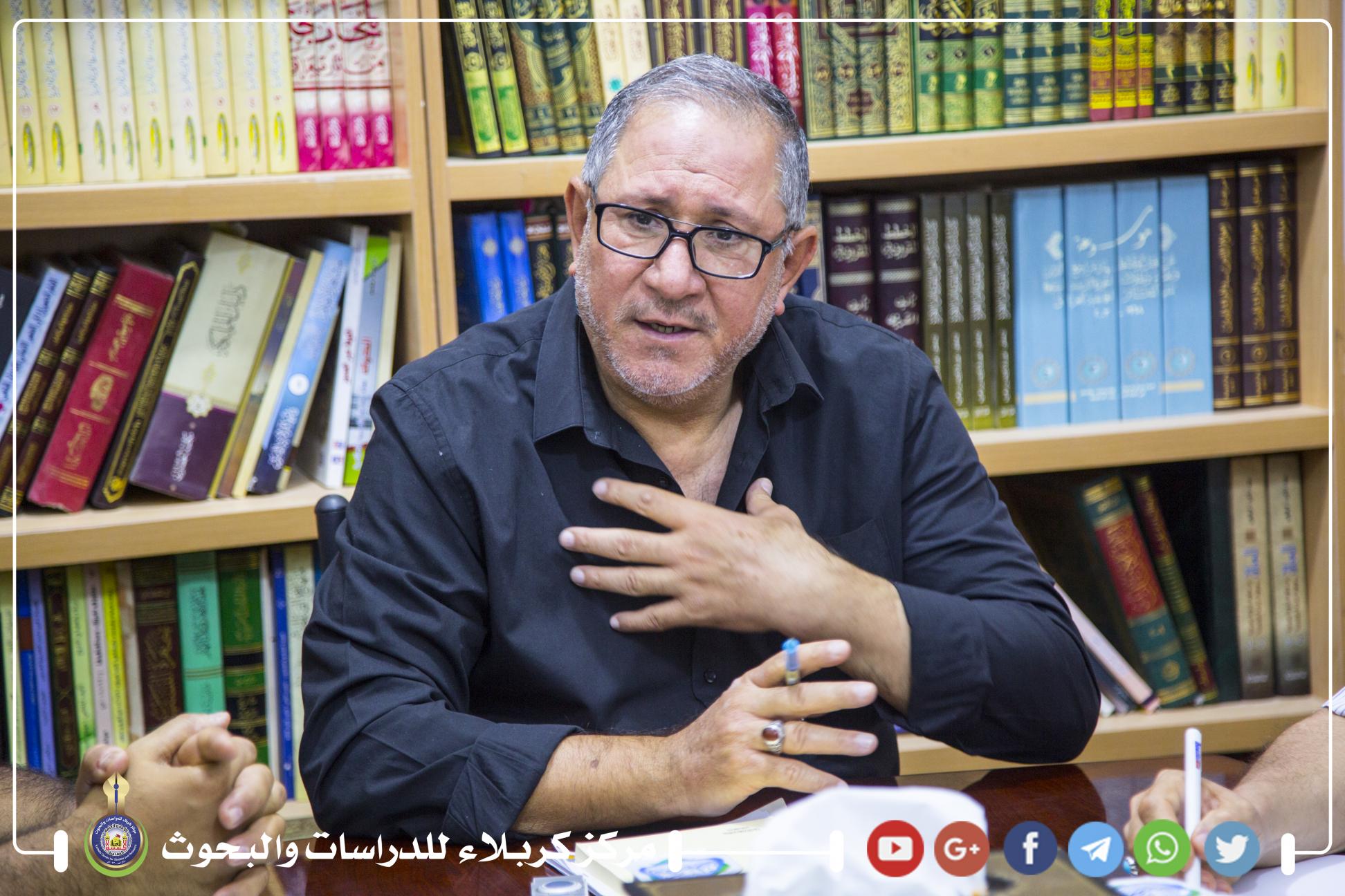 الهيأة الاستشارية لمركز كربلاء للدراسات والبحوث تعقد اجتماعها الدوري لمناقشة تحضيرات مؤتمر زيارة الأربعين الدولي السادس