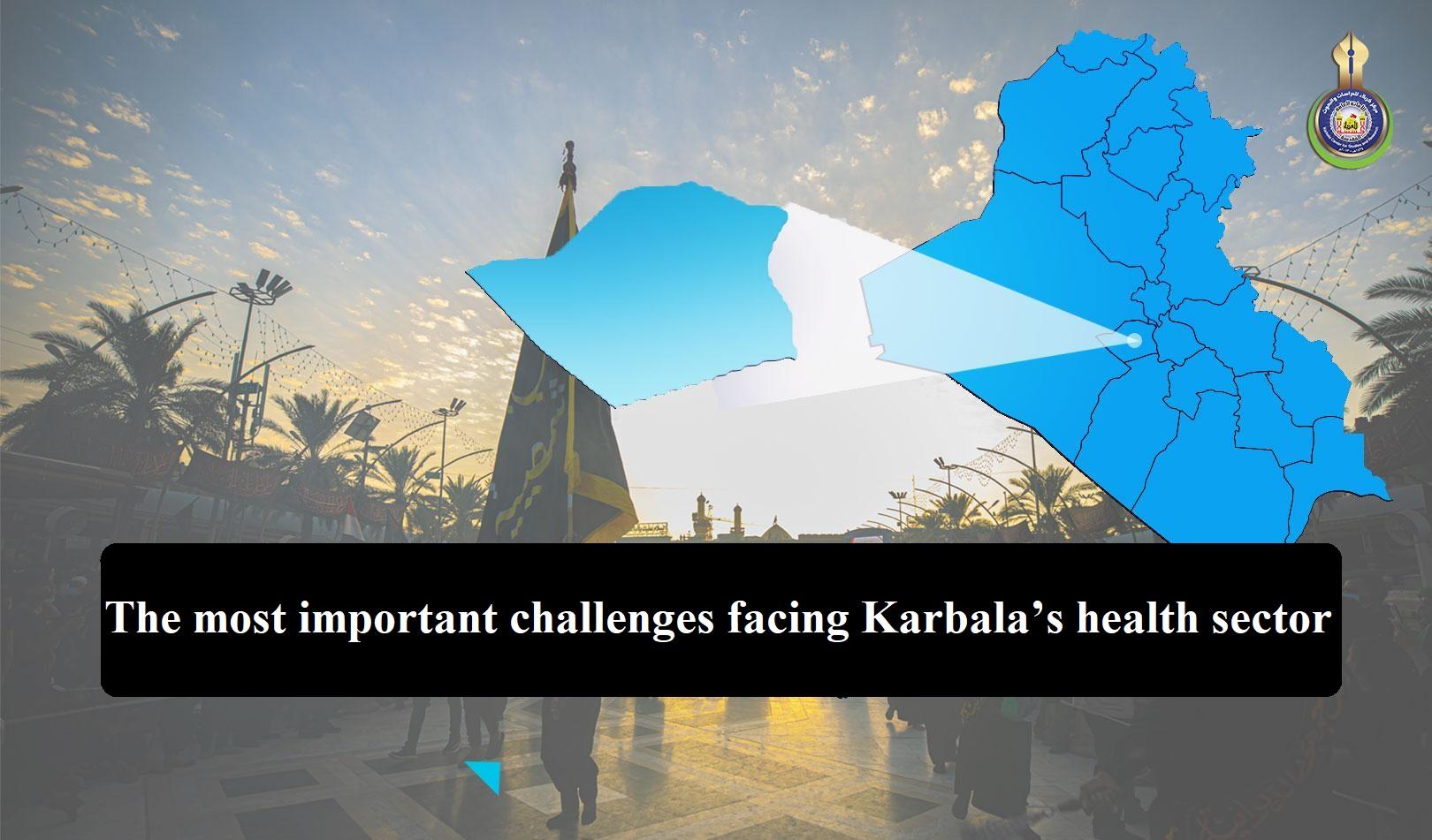 The most important challenges facing Karbala’s health sector, a poll by KCSR reveals