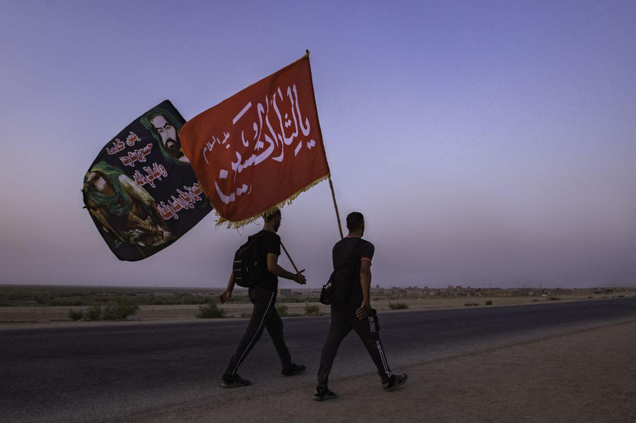 صور من مسيرة العشق الحسيني جنوب العراق