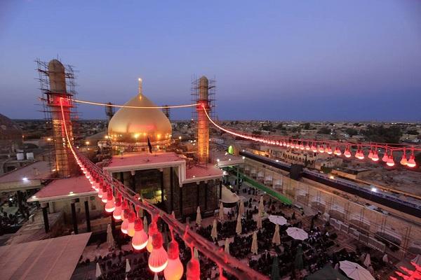 العتبة العسكرية تحصي زائريها بالتزامن مع زيارة الأربعين