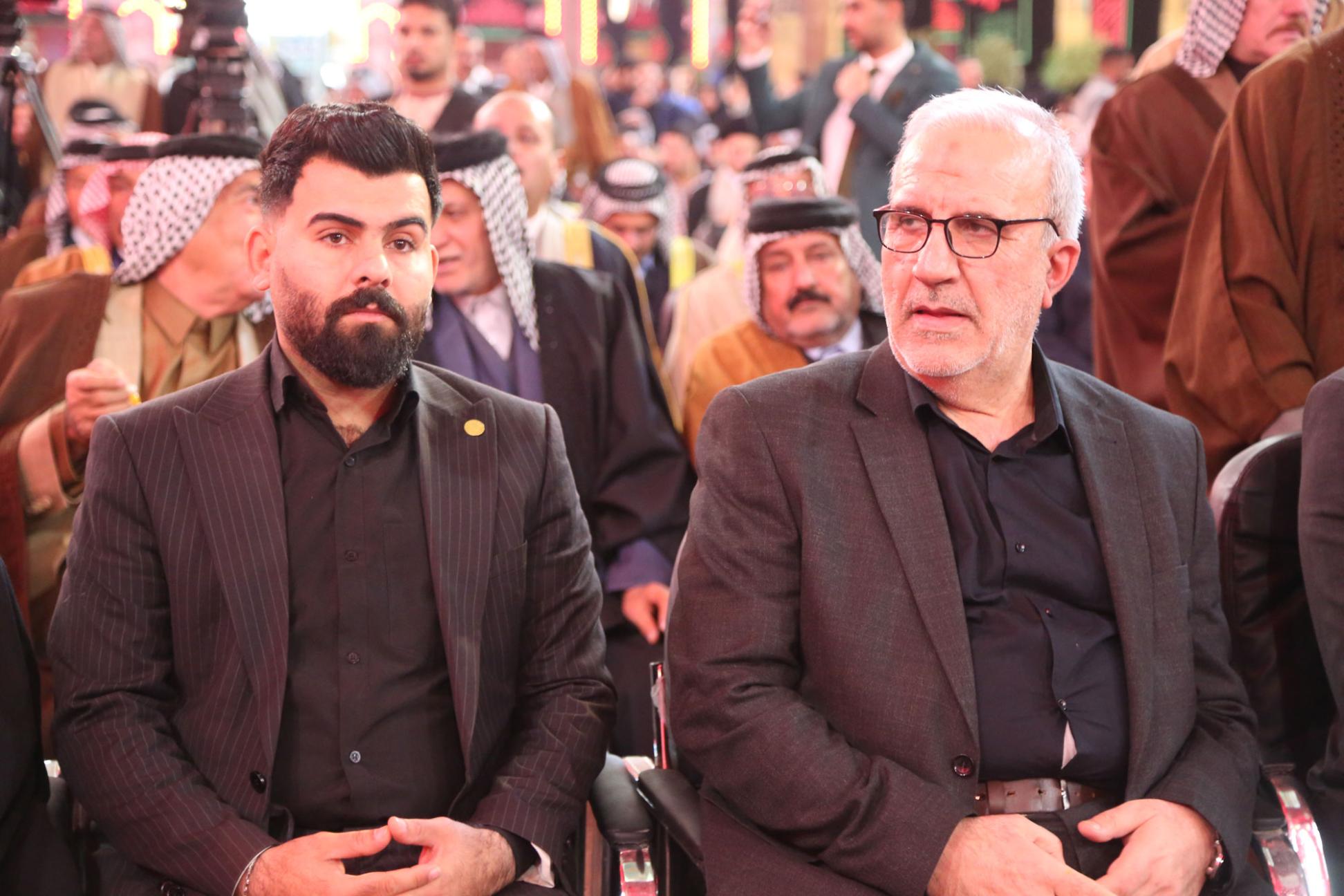 بالصور || حضور جناب الامين العام للعتبة الحسينية المقدسة الاستاذ حسن رشيد العبايجي لحفل افتتاح المؤتمر