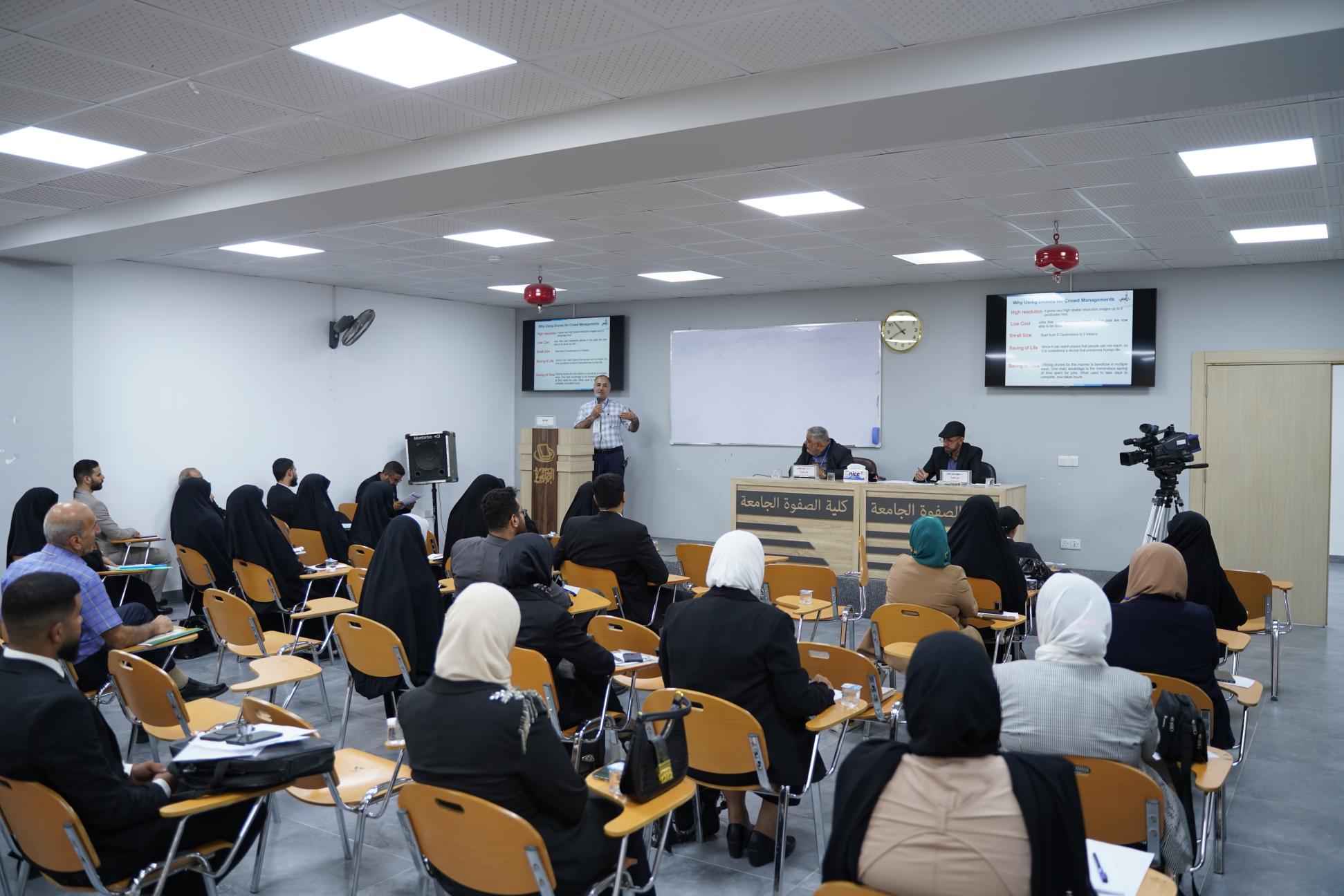 انعقاد الجلسة البحثية الثالثة للعلوم التطبيقية، ضمن فعاليات المؤتمر العلمي الدولي السابع لزيارة الأربعين