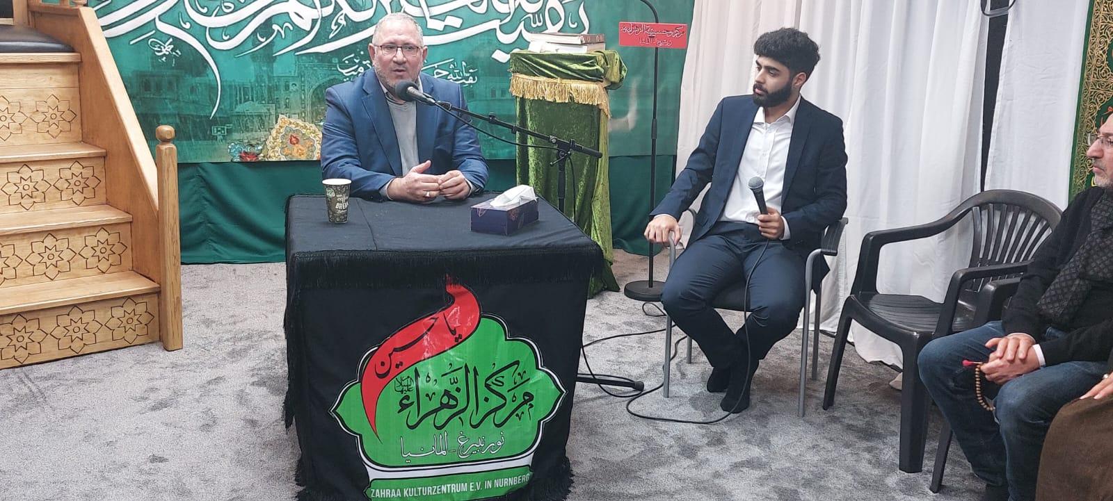 مركز إسلامي الماني يستضيف مدير مركز كربلاء للدراسات والبحوث في ندوةٍ عن دور النهضة الحسينية والزيارات المليونية في نشر فكر أهل البيت (ع)