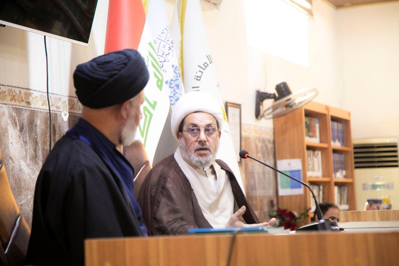 استمرار الدورة الفقهية في المركز بحضور ممثل قسم الشؤون الدينية