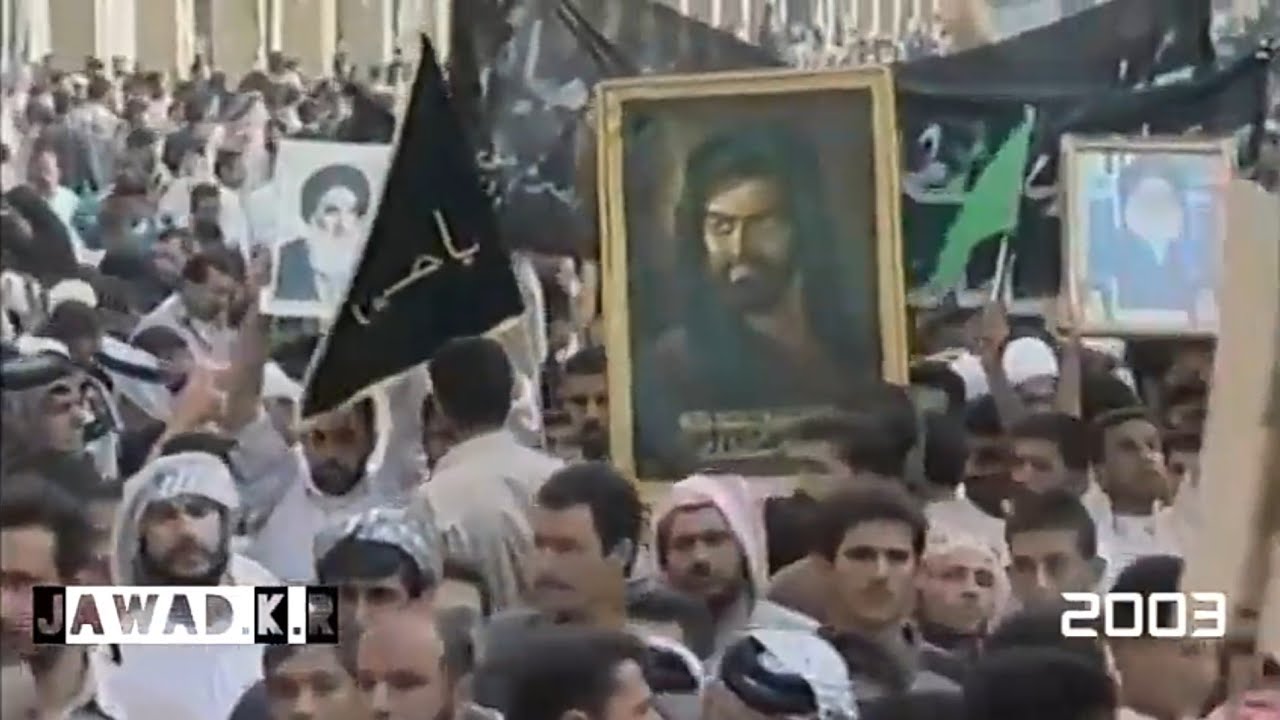صوت المستقبل || شاهد زيارة الاربعين سنة 2003