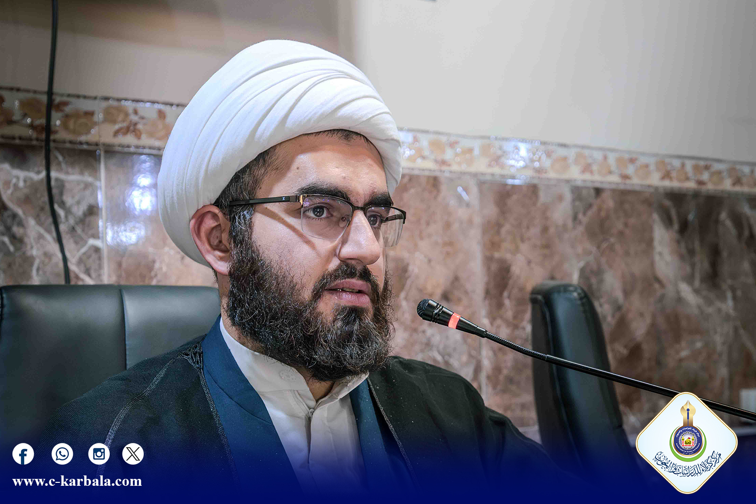 استمرار الدورة الفقهية في مركز كربلاء للدراسات والبحوث
