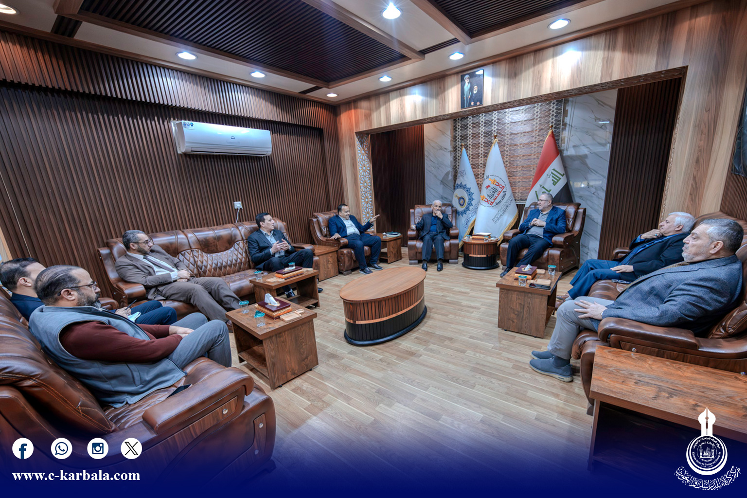 من أرض القداسة إلى العالم أجمع... مركز كربلاء يواصل إستعداداته للنسخة العاشرة من مؤتمر الأربعين العلمي الدولي