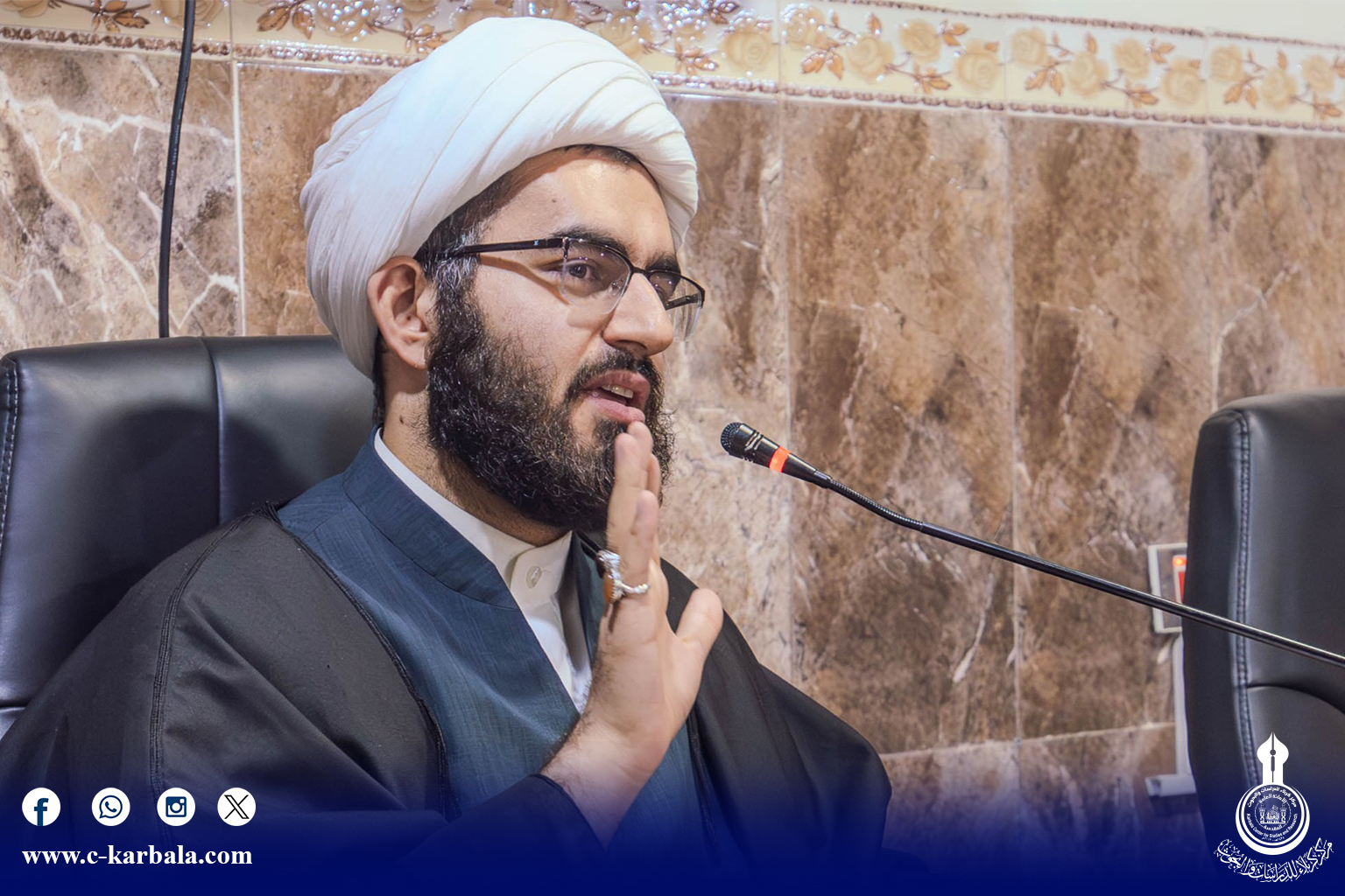 استمرار الدورة الفقهية في مركز كربلاء للدراسات والبحوث