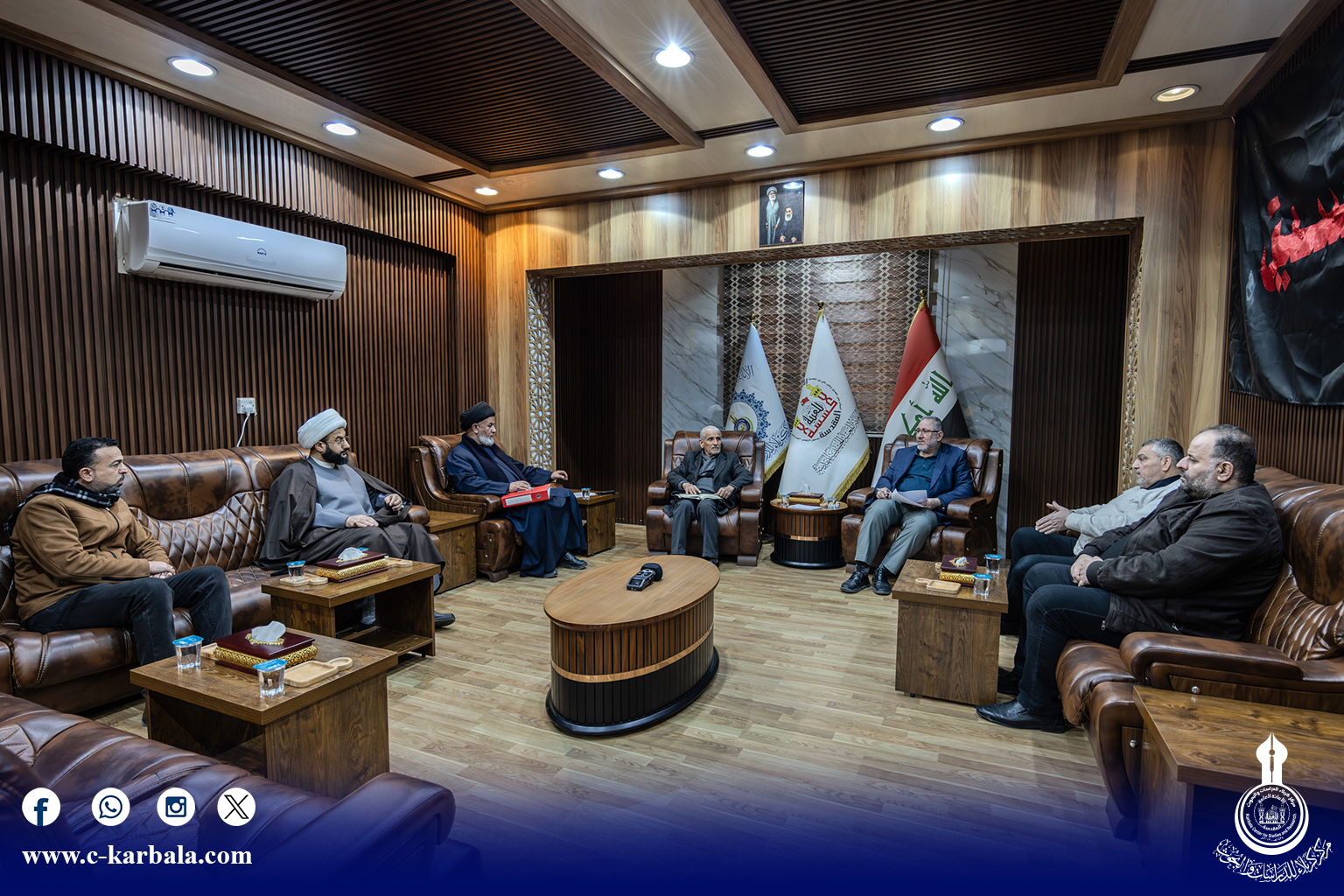 مركز كربلاء يواصل تحضيراته لإقامة مؤتمر إحياء تراث علماء كربلاء