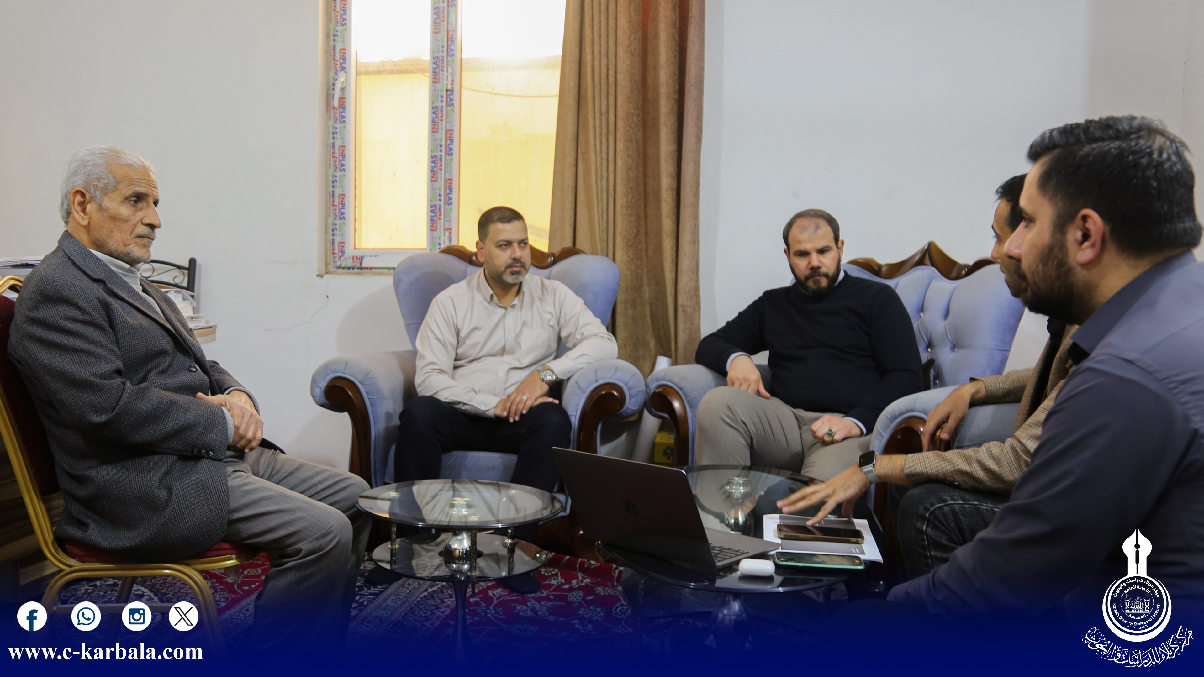 مركز كربلاء يستقبل وفد شركة “همراه أول” لبحث توظيف الذكاء الاصطناعي في زيارة الأربعين