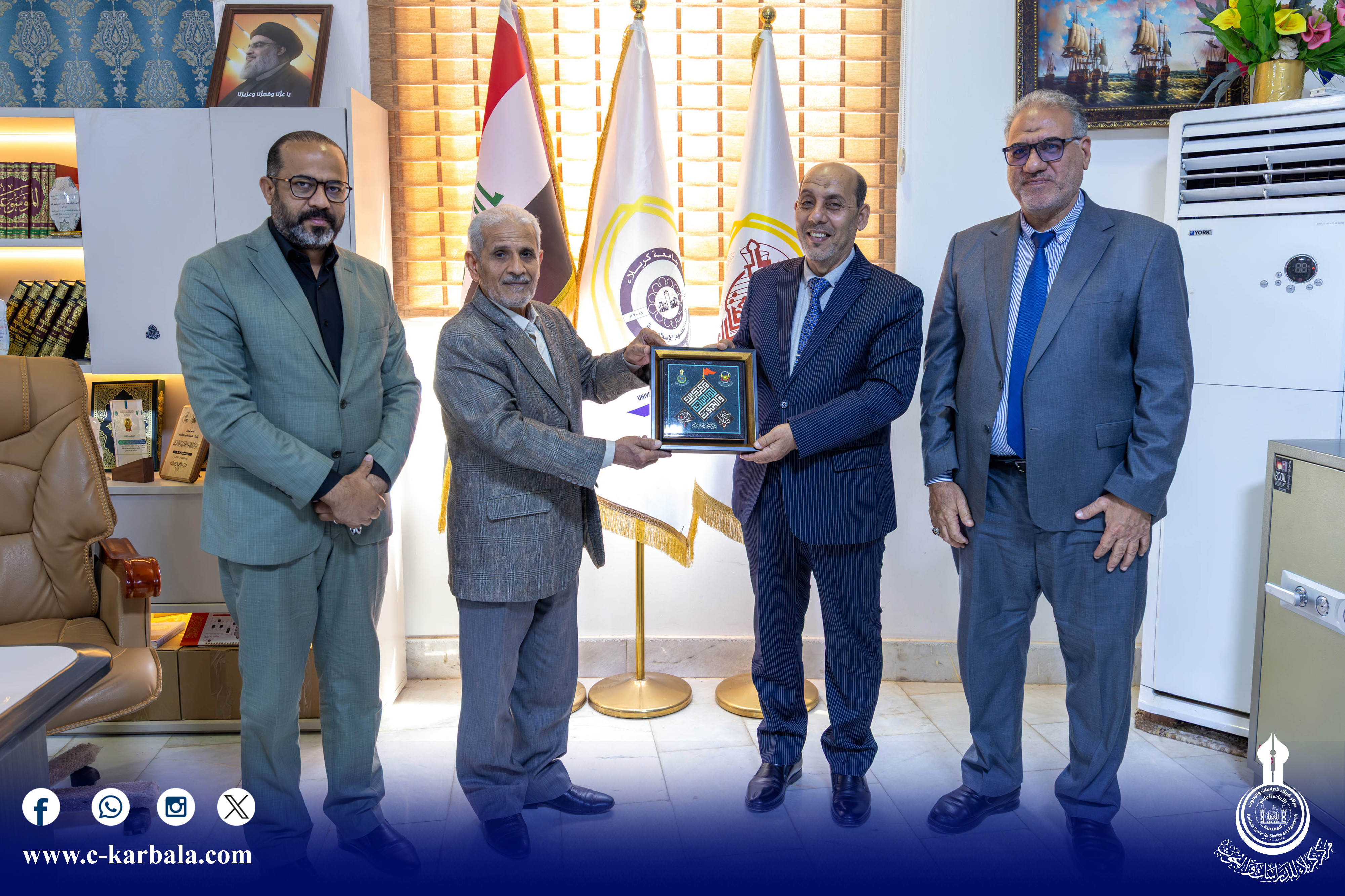 مركز كربلاء للدراسات والبحوث يقيم ندوة علمية حول تأصيل الهوية الثقافية وتحديات التغريب