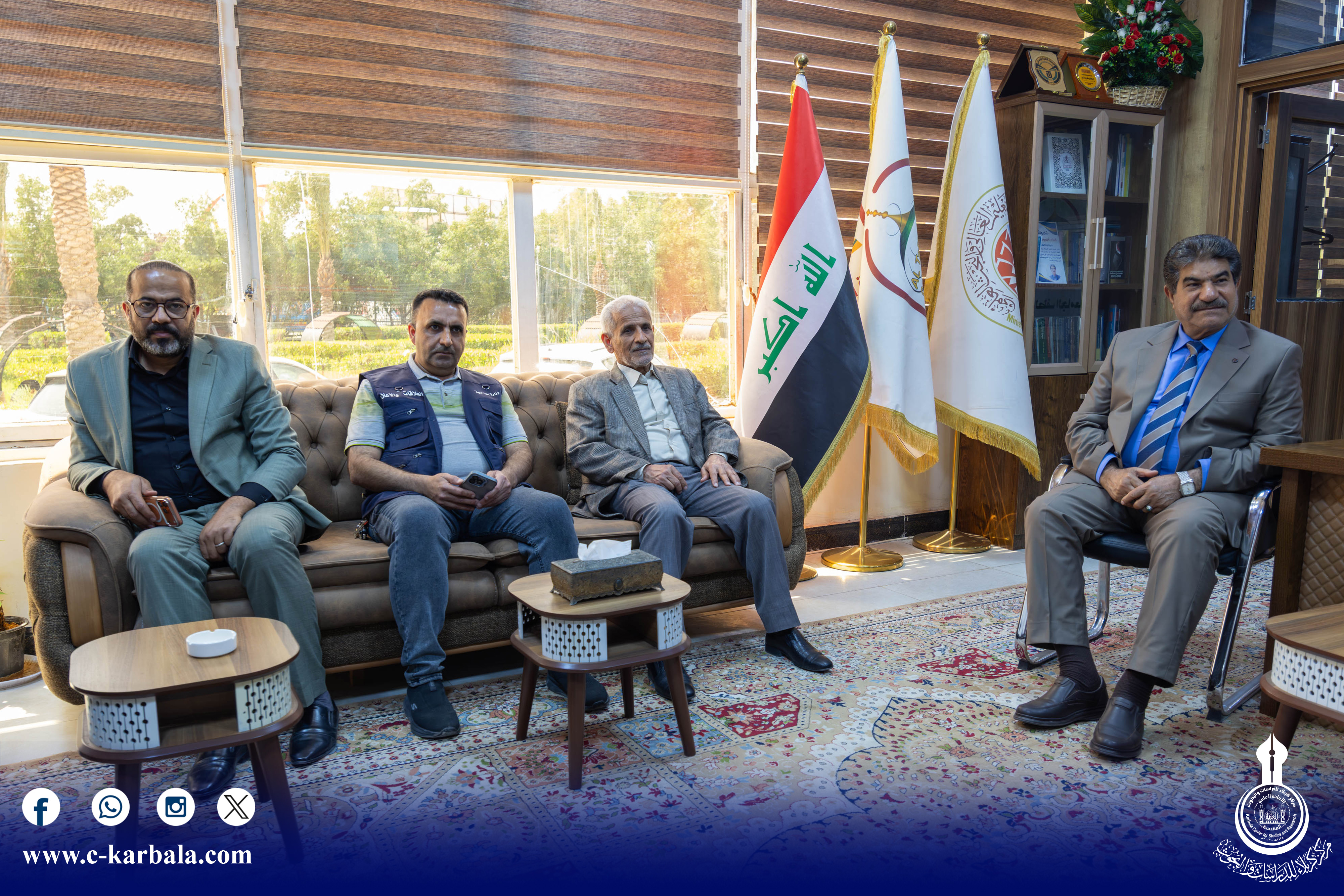 مركز كربلاء للدراسات والبحوث يقيم ندوة حوارية لمناقشة سبل محاربة الظواهر السلبية الدخيلة على المجتمع